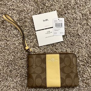 Coach Wristlet, never used!